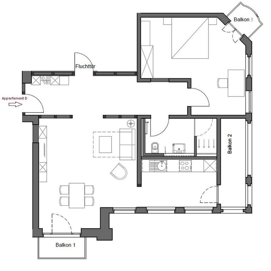 Appartements Am Kurpark บัดเพอร์ทอนท์ ภายนอก รูปภาพ